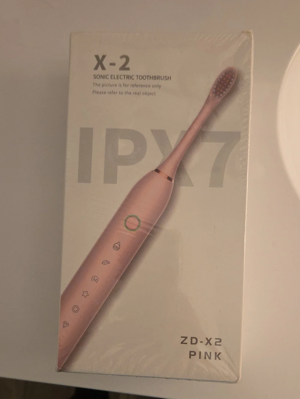 X-2 Sonic Electric Toothbrush ZD-X2 - Pink And Black Sets